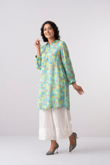 'Moana'-themed Smart Fit Digital Printed Ethnic Kurti - Disney