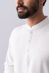 Regular Fit Blended Fabric Formal Kurta Set