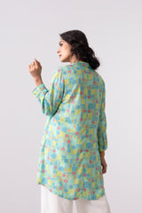 'Moana'-themed Smart Fit Digital Printed Ethnic Kurti - Disney
