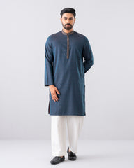 Regular Fit Embroidered Semi-Formal Panjabi