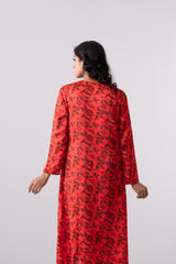 Floral Long Dress - Mystika