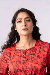 Floral Long Dress - Mystika