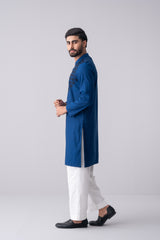 Regular Fit Cotton Semi-Formal Panjabi