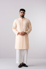 Regular Fit Embroidered Semi-Formal Panjabi