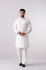 Slim Fit Embroidered Semi-Formal Panjabi