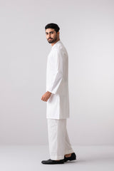 Slim Fit Embroidered Semi-Formal Panjabi