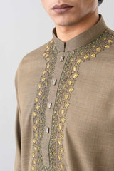 Regular Fit Embroidered Formal Panjabi
