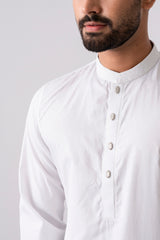 Slim Fit Embroidered Semi-Formal Panjabi