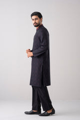 Regular Fit Embroidered Semi-Formal Panjabi