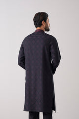 Regular Fit Embroidered Semi-Formal Panjabi
