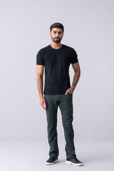 Straight Fit Fashion Trousers