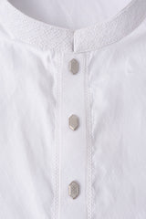 Slim Fit Embroidered Semi-Formal Panjabi