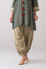 Relaxed Fit Printed Ethnic Pants