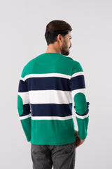 Regular Fit Engineered Striped T-Shirt