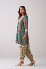 Relaxed Fit Printed Ethnic Pants