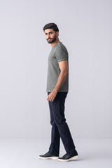 Straight Fit Fashion Trousers