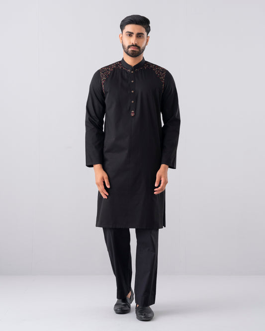 Regular Fit Embroidered Formal Panjabi