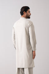 Regular Fit Blended Fabric Formal Kabli Set