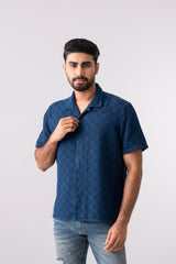 Boxy Fit Solid Casual Shirt