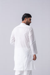 Slim Fit Cotton Semi-Formal Panjabi