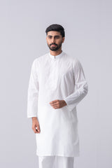 Regular Fit Cotton Semi-Formal Panjabi