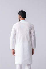 Regular Fit Cotton Semi-Formal Panjabi