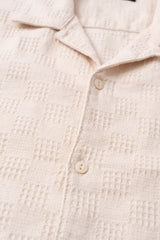 Boxy Fit Solid Casual Shirt