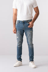 Slim Fit Dusty Clouds Jeans