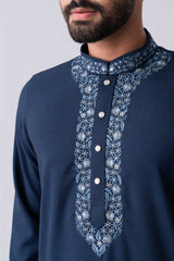 Regular Fit Embroidered Formal Panjabi