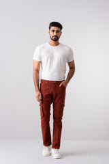 Straight Fit Fashion Trousers