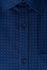 Regular Fit Micro-Checkered Ultra Formal Shirt