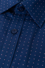 Regular Fit Micro-Checkered Ultra Formal Shirt