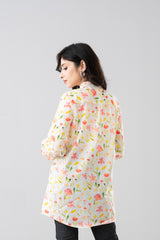 Digital Printed Floral Fashion Top - Mystika