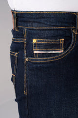 Straight Fit Blue Jeans
