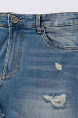 Slim Fit Dusty Clouds Jeans