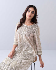 Relaxed Fit Printed One-Piece Ethnic Kurta