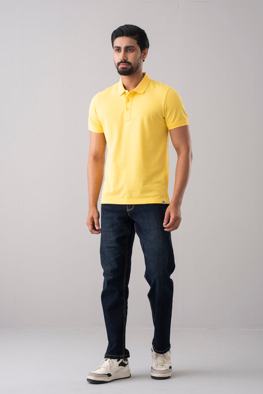 Men’s Regular Fit Solid Polo Shirt