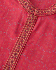 Regular Fit Embroidered Semi-Formal Panjabi