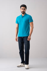 Men’s Regular Fit Solid Polo Shirt