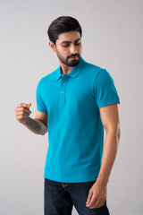 Men’s Regular Fit Solid Polo Shirt