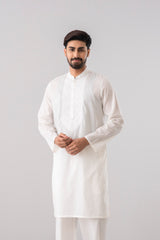 Regular Fit Embroidered Semi-Formal Panjabi