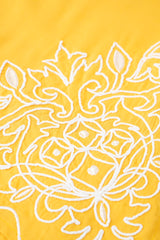 Regular Fit Viscose Embroidered Top - Mystika