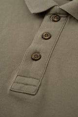 Men’s Relaxed Fit Solid Polo Shirt