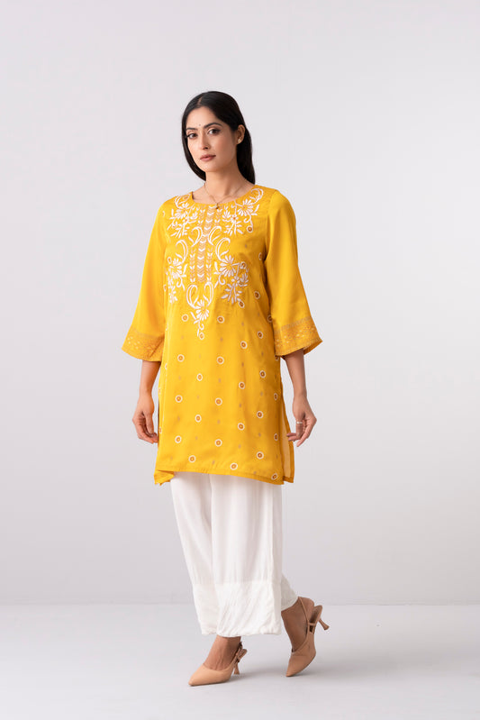 Smart Fit Embroidered Ethnic Kurti
