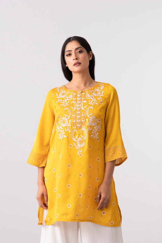 Smart Fit Embroidered Ethnic Kurti