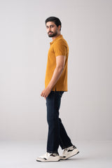 Regular Fit Solid Polo Shirt