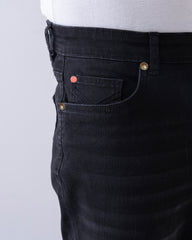 Straight Fit Black Jeans