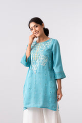 Smart Fit Embroidered Ethnic Kurti