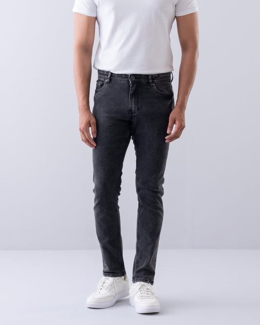 Slim Fit Black Jeans