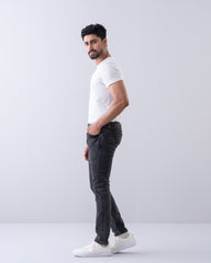 Slim Fit Black Jeans